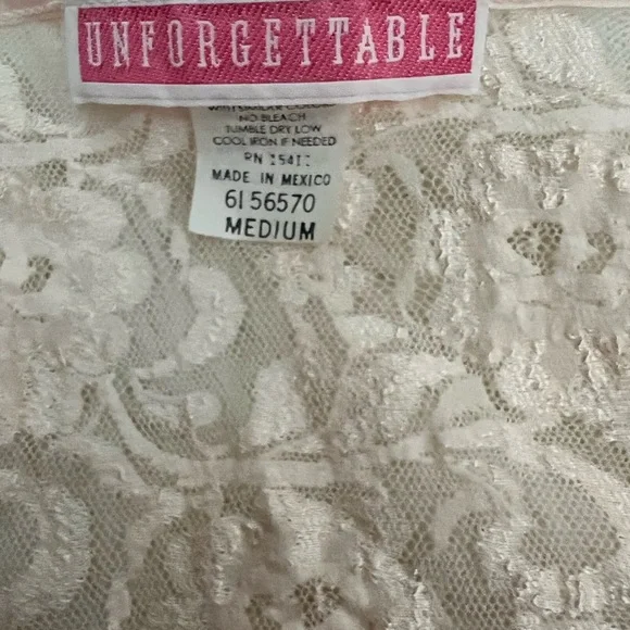 Vintage Unforgettable slip dress size M - Picture 5 of 5